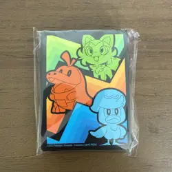 Pokemon TCG Card Sleeves - Paldea Evolved Card Sleeves - Paldea Evolved ETB - Image 1