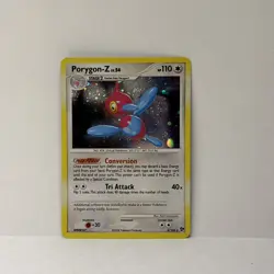 Pokemon Diamond & Pearl Great Encounters - Porygon-Z (Holofoil) Card 6/106 MP - Image 1