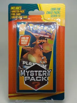 Pokemon TCG Mystery Pack Booster/Foil Card/Online Card- Chase Pack Seeded (1:5) - Image 1