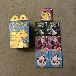 2025 McDonald’s Pokemon TCG 7 Packs 28 Cards - Image 1