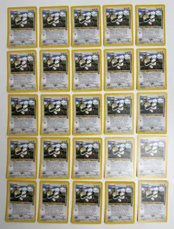 2000 WOTC POKEMON LEAGUE SMEARGLE #32 BLACK STAR PROMO LOT OF 25 CARDS UNPLAYED - Image 1