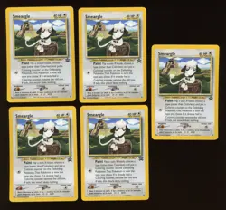 2000 WOTC POKEMON LEAGUE SMEARGLE #32 BLACK STAR PROMO LOT OF 25 CARDS UNPLAYED - Image 4