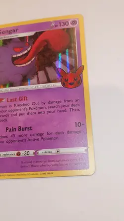 Gengar 057/198 Trick or Trade Holo Rare Pokemon Card TCG English LP - Image 4