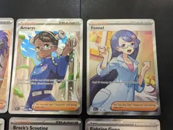 Pokemon Trainer Support / Item Full Art Card 6 Card Lot Sw&Sh and SV - Image 2