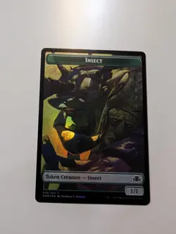 MTG - Insect/Squirrel Token (Foil) - Dominaria Remastered NM/M Condition - Image 1
