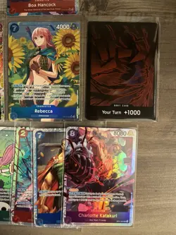 One Piece 9 Card Mixed Lot - Promo, Sec, & Alt Arts All Pack Fresh! 🔥 - Image 4