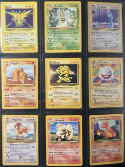 Pokemon 1999 Base Set 90% Complete 92/102 Cards - Image 2