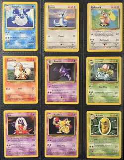 Pokemon 1999 Base Set 90% Complete 92/102 Cards - Image 3