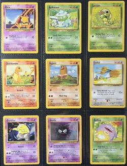 Pokemon 1999 Base Set 90% Complete 92/102 Cards - Image 5