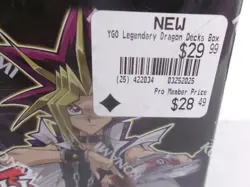 FACTORY SEALED 2020 YU GI OH LEGENDARY DRAGON DECKS BOX YUGIOH! TCG CARD GAME #3 - Image 2