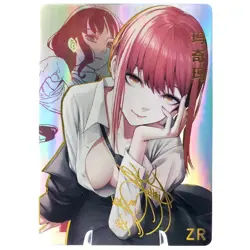 Makima ZR - Chainsaw Man - Goddess Story Anime Waifu Trading Card - Image 1