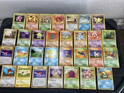 (30) Pokemon Card ALL VTG Lot Cards 1999 Japanese Gym Heroes Ivysaur Growlithe - Image 1