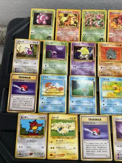 (30) Pokemon Card ALL VTG Lot Cards 1999 Japanese Gym Heroes Ivysaur Growlithe - Image 2