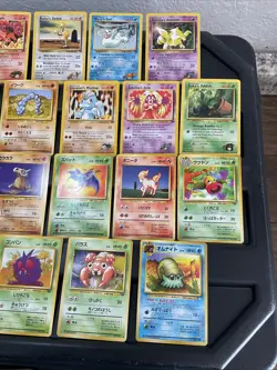 (30) Pokemon Card ALL VTG Lot Cards 1999 Japanese Gym Heroes Ivysaur Growlithe - Image 4