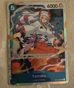 One Piece Card game TCG OP13-054 Yamato SR Card Game English - Image 1