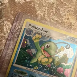 Politoed 2008 Diamond Pearl Legends Awakened Holo Card #12/146 PSA 8 - Image 2