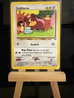 TEDDIURSA - 65/75 Neo Discovery LP/MP - Regular Uncommon - Pokemon TCG Card - Image 1