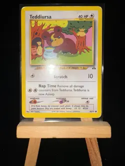 TEDDIURSA - 65/75 Neo Discovery LP/MP - Regular Uncommon - Pokemon TCG Card - Image 4