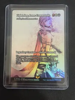 Lightning, Lone Commando - Isshin, Two Heavens as One (Showcase) -Foil MTG - Image 1
