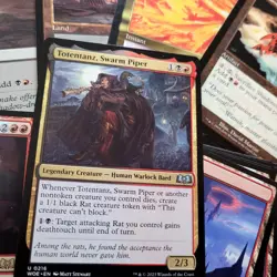 Rakdos RATS Tribal Warlock Bard Custom COMMANDER Magic Deck. ALL 100 Cards - Image 1