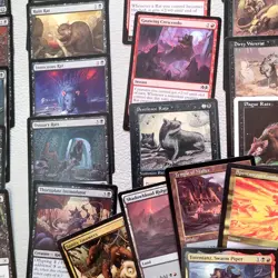 Rakdos RATS Tribal Warlock Bard Custom COMMANDER Magic Deck. ALL 100 Cards - Image 5