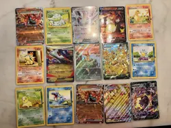 Pokemon Jumbo Card Lot Victini Lugia Pikachu Charizard Pokemon TCG Lot #3 - Image 1