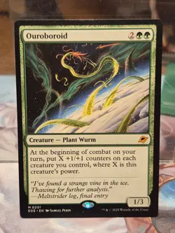 M 0201 Ouroboroid Mythic Rare Creature Wurm Edge of Eternities EOE MTG Card - Image 1