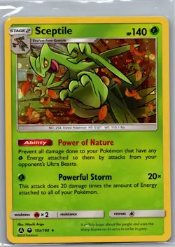 Sceptile - 10a/168 Alternate Art Promos - Pokemon Card - LP - Image 1