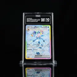 Pokemon Glaceon EX 2025 Prismatic Evolutions Card 150/131 Gem Mint TAG 10 - Image 1