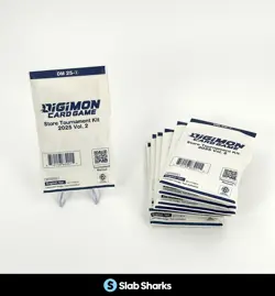 DIGIMON CARD GAME STORE TOURNAMENT KIT 2025 VOLUME 2 SEALED PACKS LOT OF 7 - Image 1