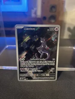 Pokemon TCG Mewtwo 052 Scarlet & Violet Promo Holo Card - Image 1