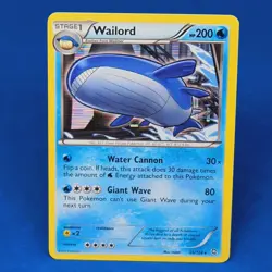 Wailord Holo Rare 26/124 Dragons Exalted Pokemon Card Tcg Ccg 2012 - Image 1