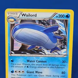 Wailord Holo Rare 26/124 Dragons Exalted Pokemon Card Tcg Ccg 2012 - Image 3