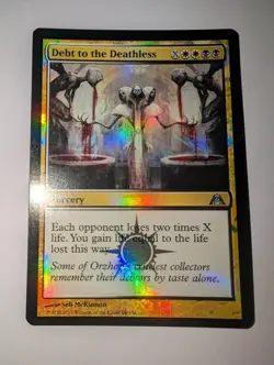 Debt to the Deathless Foil Dragon's Maze Uncommon Card White/Black - Image 1