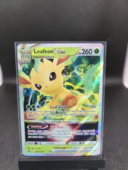 SWSH: Sword & Shield Promo Cards #SWSH195 Leafeon VSTAR - Image 1