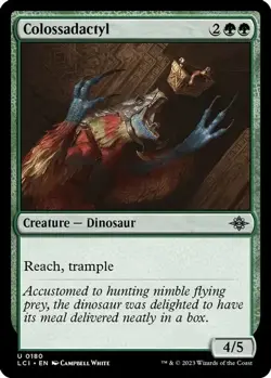 4x Magic: The Gathering Colossadactyl 180 Uncommon Regular NM LCI - Image 1