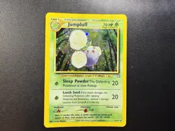 Pokemon TCG Jumpluff Neo Genesis Unlimited Rare Card 7/111 Holo MP- - Image 1