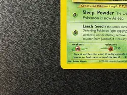 Pokemon TCG Jumpluff Neo Genesis Unlimited Rare Card 7/111 Holo MP- - Image 3