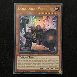 Dodododo Warrior Ultra Rare 1st Edition Yu-Gi-Oh Card DUAD-EN004 - Image 1