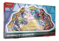 Pokemon Trading Card Game TCG Salamence & Reshiram Ex Premium Collection Box New - Image 1