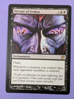 MTG Magic: Journey into Nyx: Dictate of Erebos Rare #65/165 - NM - Image 1