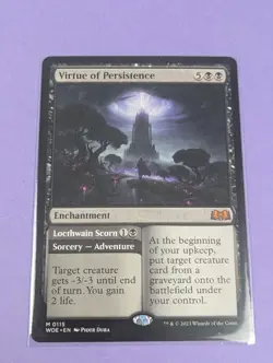 MTG Magic: Wilds of Eldraine: Virtue of Persistence #0115 Mythic - NM - Image 1