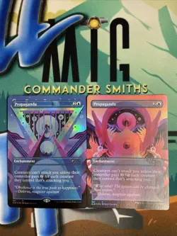 1x Propaganda FLIP ✨FOIL✨ x 1 MTG NM Mint Secret Lair Heads I Win Tails You Lose - Image 1