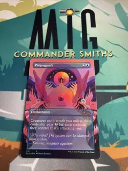 1x Propaganda FLIP ✨FOIL✨ x 1 MTG NM Mint Secret Lair Heads I Win Tails You Lose - Image 3