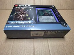 MTG Warhammer 40k Necron Dynasties Commander Deck Universes Beyond Sealed - Image 3
