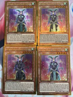 4x 🥝 Kiwi Magician Girl MVP1-ENG16 -Gold Rare NM - Yugioh TCG - Image 1