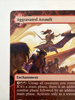 Aggravated Assault Wilds of Eldraine: Enchanting Tales Regular - Image 2
