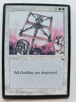 Unplayed Mint Tivadar's Crusade Qimira Dark Magic MTG Free Ship/ Top Loader - Image 1