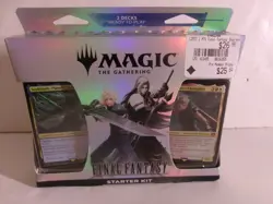 FACTORY SEALED 2025 MAGIC THE GATHERING FINAL FANTASY STARTER KIT BOX ID#2 - Image 1