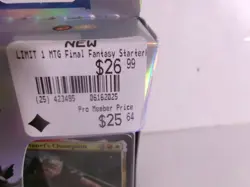 FACTORY SEALED 2025 MAGIC THE GATHERING FINAL FANTASY STARTER KIT BOX ID#2 - Image 4